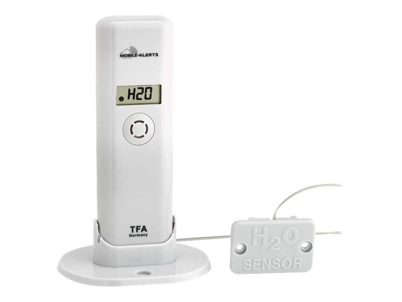 TFA WeatherHub - Temperatur- und Feuchtigkeitssensor mit Wasserdetektor