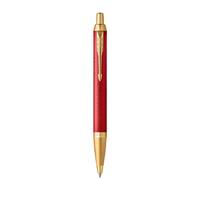Parker Kugelschreiber IM Premium Red G.C. M Blau - Messing - Gold; Rot