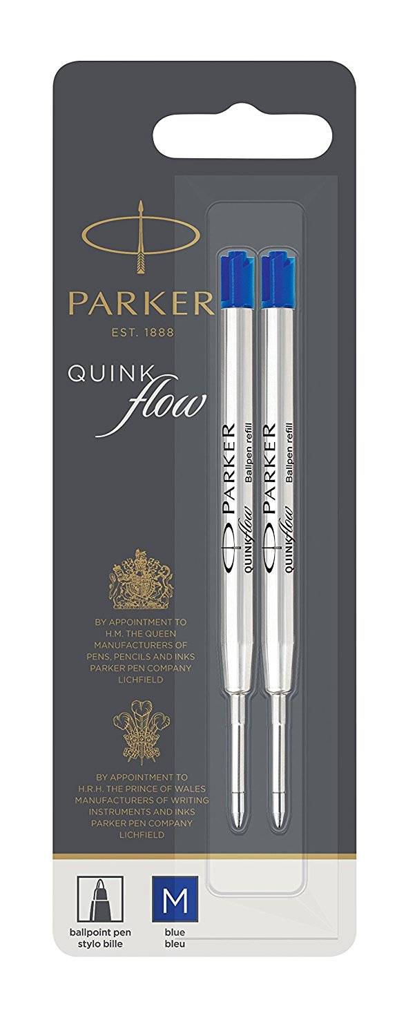 Parker QUINKflow - Nachfüllpatrone - Blau - Mittel