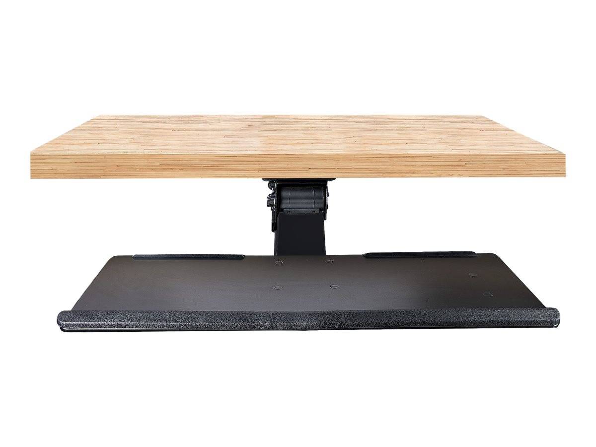 StarTech.com Tastaturablage - Höhenverstellbare Tastatur und Mausablage, 25 x 66 cm - Ergonomische Schreibtisch/Computer