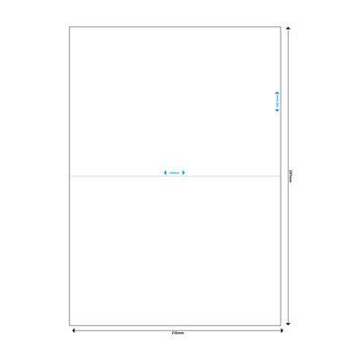 MediaRange MRINK141, Weiß, Dauerhaft, 210 x 148,5, A4, Matte, Laser/Inkjet