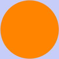 Seiko Instruments SLP-RDO - Orange - 54 mm rund 120 Etikett(en) (1 Rolle(n)