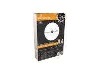 MediaRange - Weiß - CD (15 x 118 mm) 100 Etikett(en) (50 Bogen x 2)