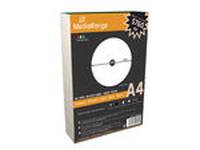 MediaRange - Weiß - CD (15 x 118 mm) 100 Etikett(en) (50 Bogen x 2)