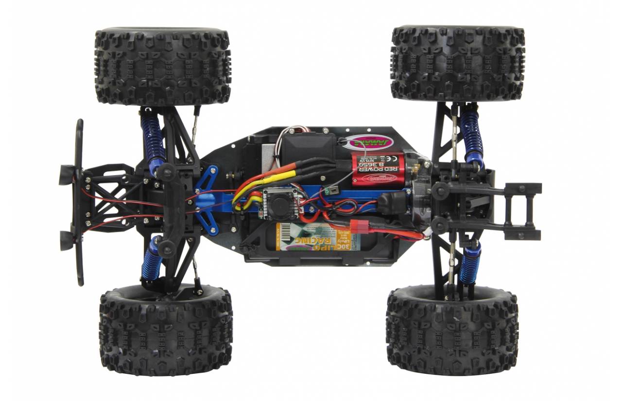 Jamara 053365, Monstertruck, Elektromotor, 1:10, Betriebsbereit (RTR), Schwarz, Blau, Gelb, Junge