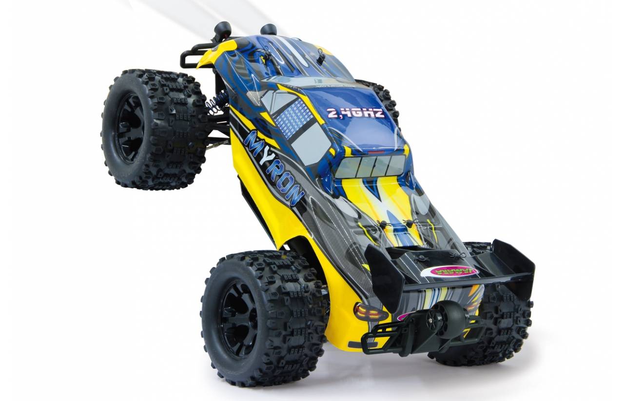Jamara 053365, Monstertruck, Elektromotor, 1:10, Betriebsbereit (RTR), Schwarz, Blau, Gelb, Junge