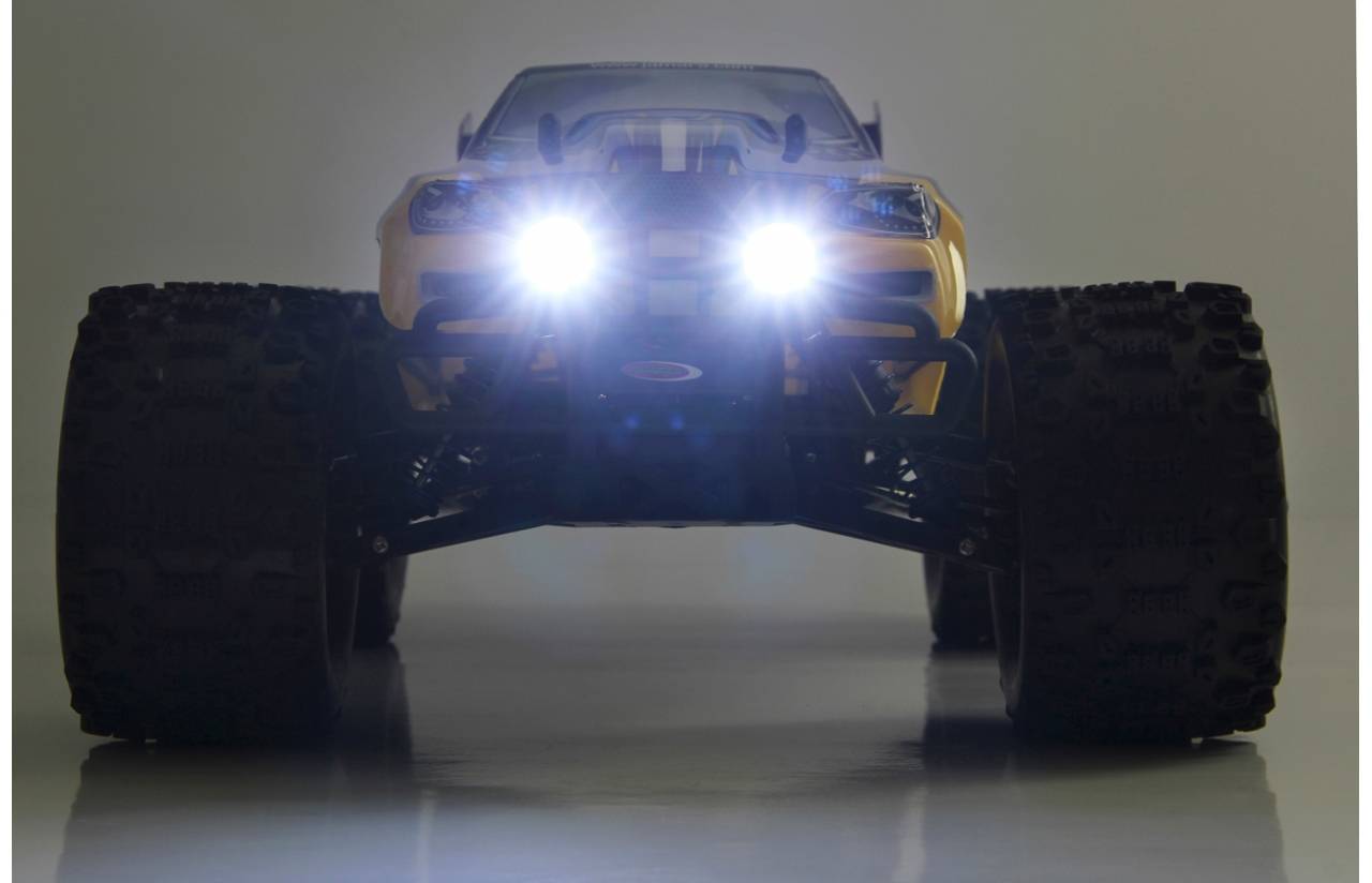 Jamara 053365, Monstertruck, Elektromotor, 1:10, Betriebsbereit (RTR), Schwarz, Blau, Gelb, Junge