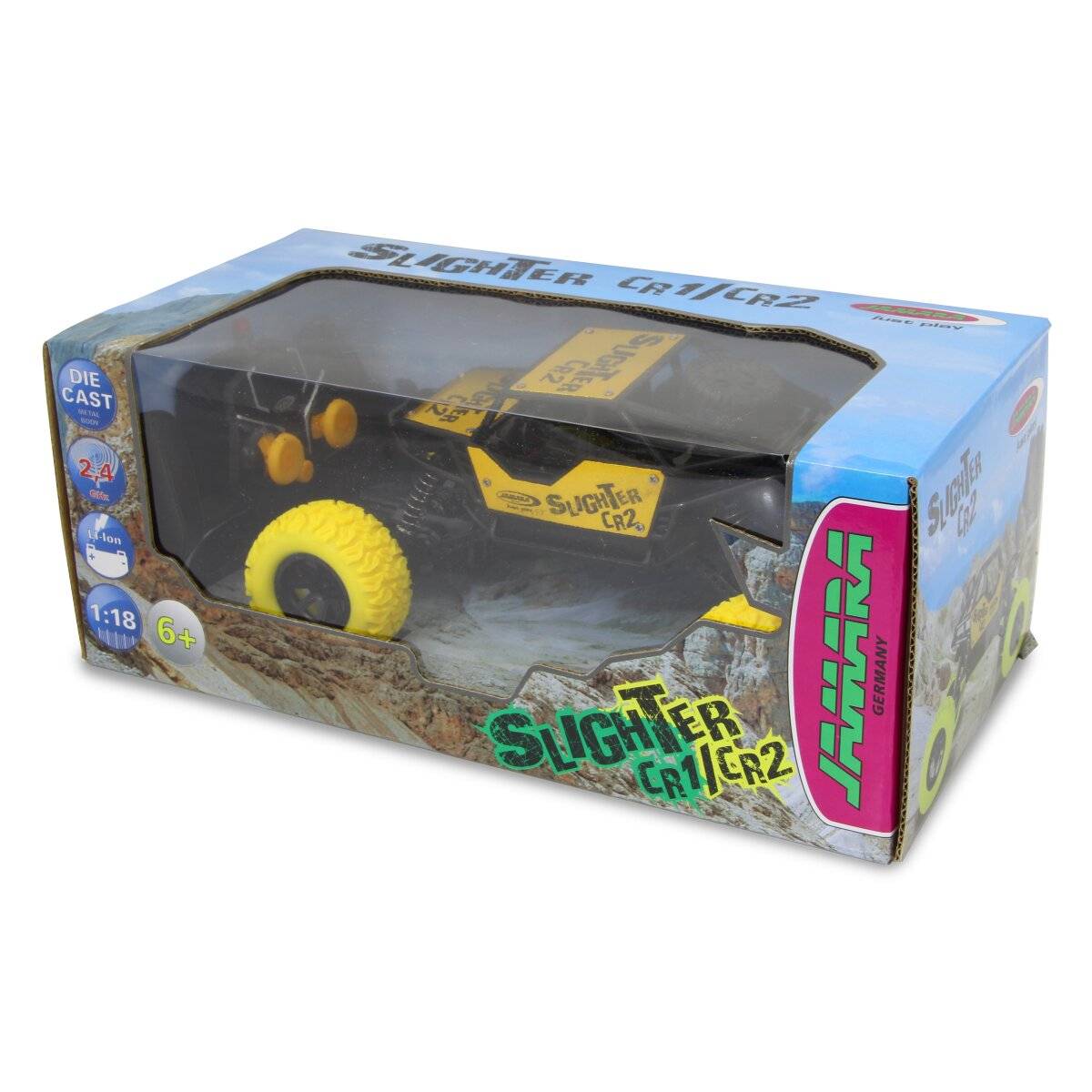 Jamara Slighter CR2 RC Crawler Diecast gelb 2,4GHz