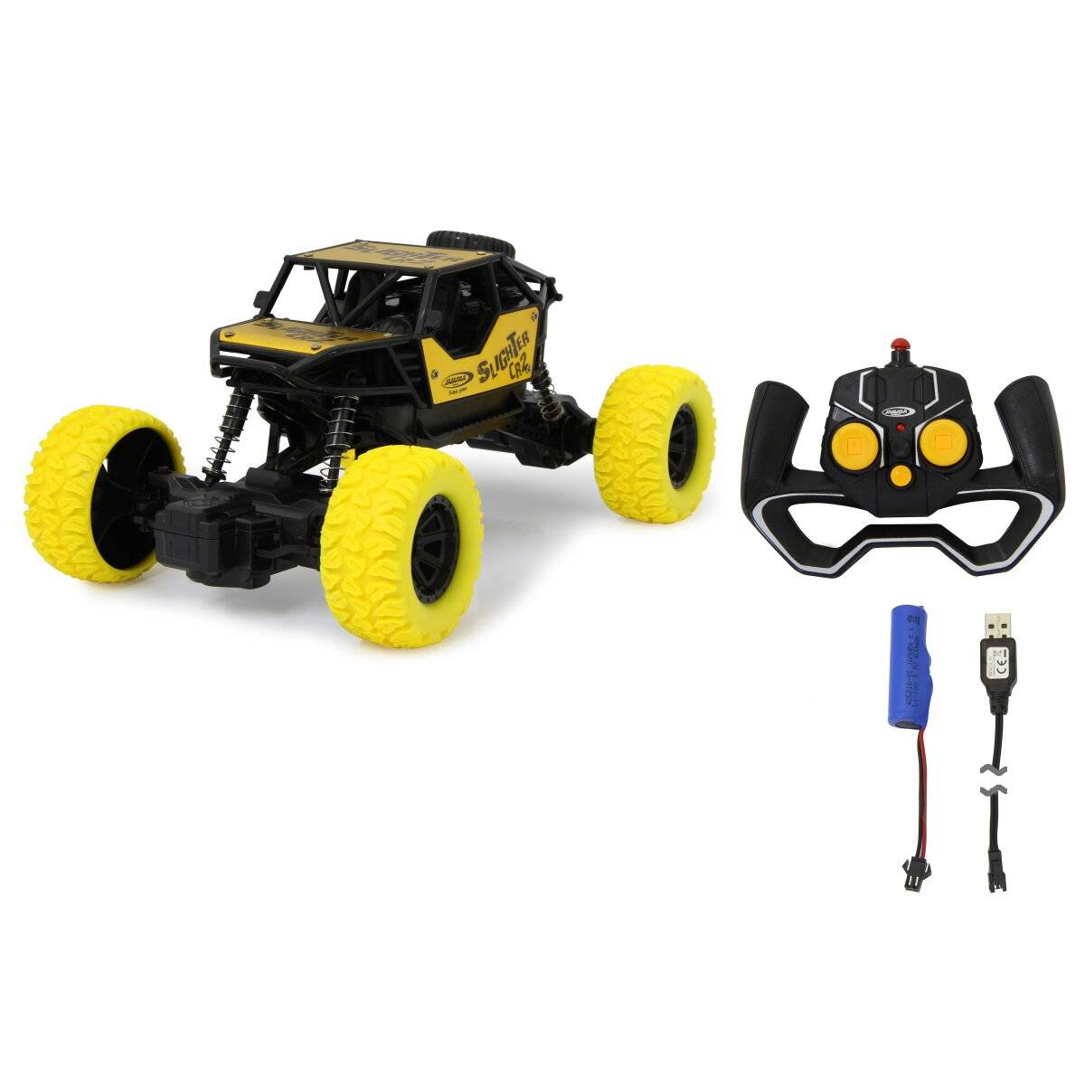 Jamara Slighter CR2 RC Crawler Diecast gelb 2,4GHz