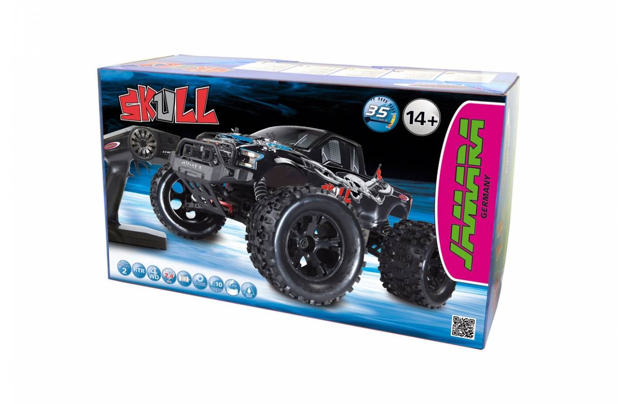 Jamara Skull Monstertruck 4WD, Auto, 1:10, Männlich, 14 Jahr(e), 2000 mAh, 2,48 kg