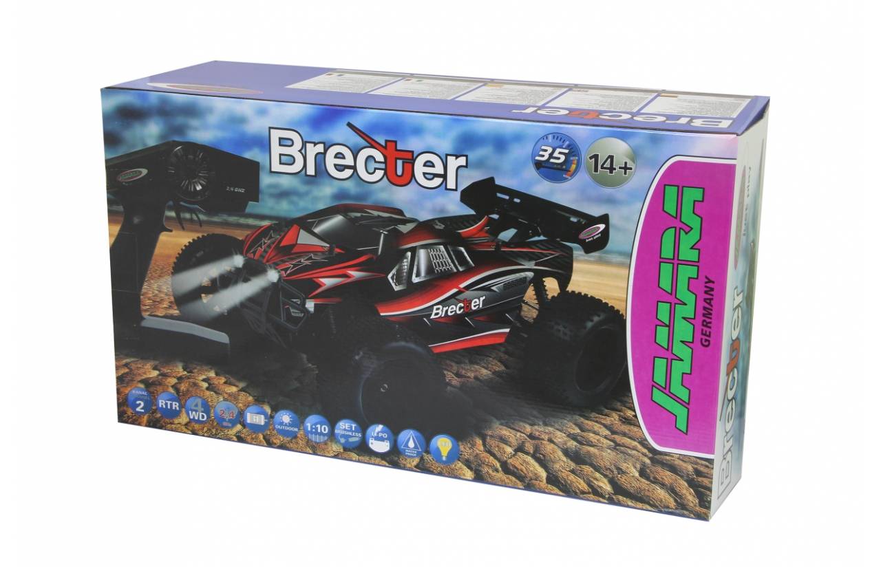 Jamara Brecter Truggy BL, Truggy, 1:10, 14 Jahr(e), 5000 mAh, 2,26 kg