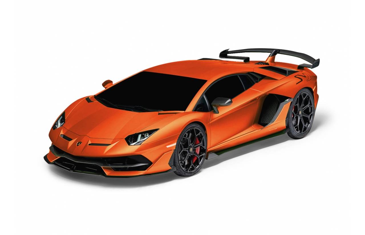Jamara Lamborghini Aventador SVJ 1:24 orange 27 MHz, Sportwagen, Elektromotor, 1:24, Betriebsbereit (RTR), Orange, Junge