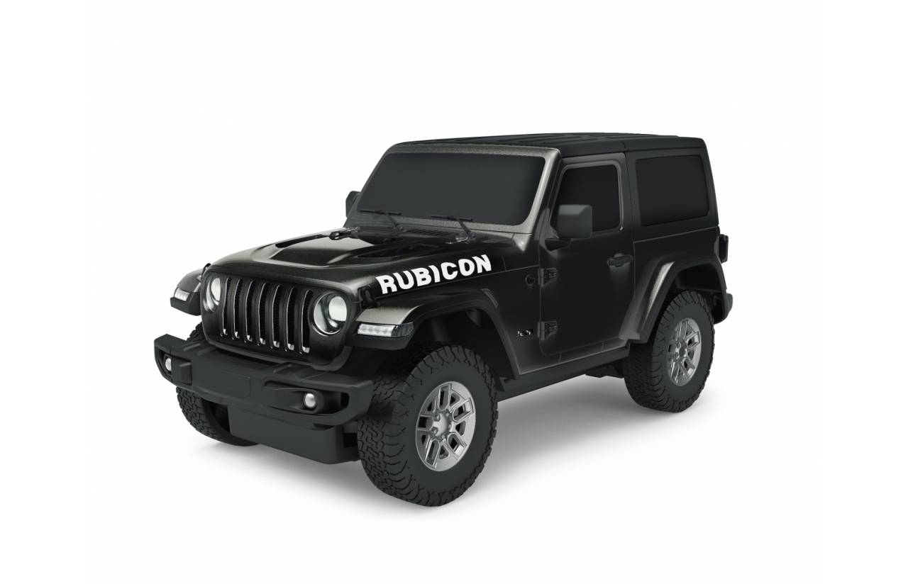 Jamara Jeep Wrangler JL 1:24 schwarz 27 MHz, Off-Road-Wagen, Elektromotor, 1:24, Betriebsbereit (RTR), Schwarz, Junge