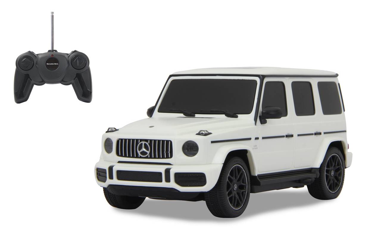 Jamara Mercedes-AMG G63 1:24 weiß 40 MHz, Auto, Elektromotor, 1:24, Betriebsbereit (RTR), Weiß, Junge