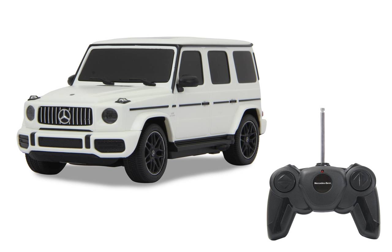 Jamara Mercedes-AMG G63 1:24 weiß 40 MHz, Auto, Elektromotor, 1:24, Betriebsbereit (RTR), Weiß, Junge