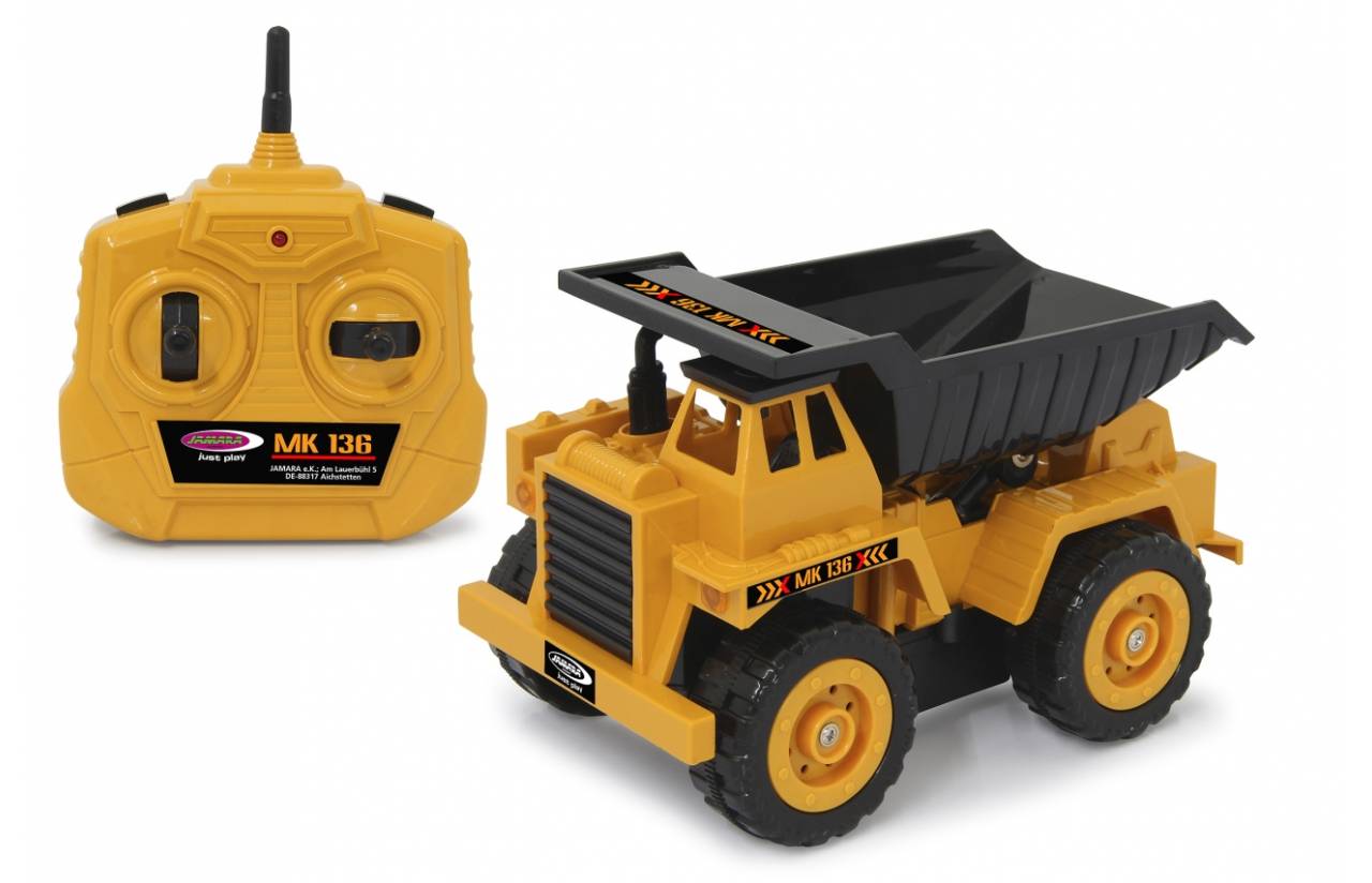 Jamara Muldenkipper MK136 1:36 2.4 GHz, Muldenkipper, Elektromotor, 1:36, Betriebsbereit (RTR), Schwarz, Orange, Junge