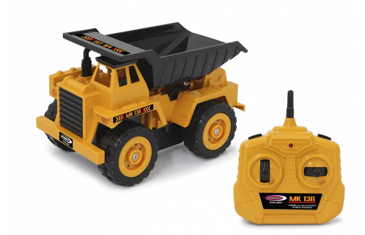 Jamara Muldenkipper MK136 1:36 2.4 GHz, Muldenkipper, Elektromotor, 1:36, Betriebsbereit (RTR), Schwarz, Orange, Junge