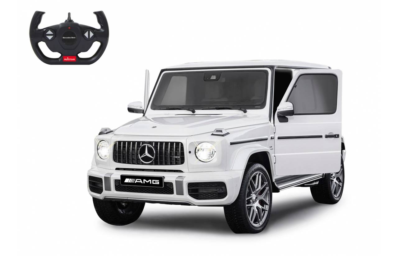 Jamara Mercedes-Benz AMG G63 1:14 weiß 2.4 GHz B, Auto, Elektromotor, 1:14, Betriebsbereit (RTR), Weiß, Junge