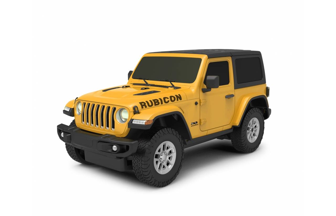 Jamara Jeep Wrangler JL 1:24 gelb 27 MHz, Off-Road-Wagen, Elektromotor, 1:24, Betriebsbereit (RTR), Gelb, Junge