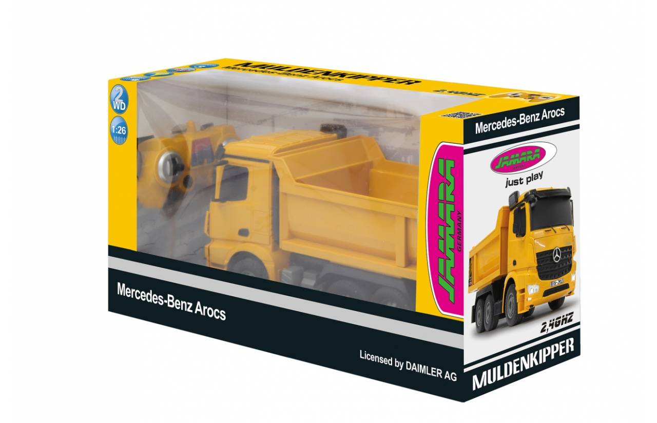 Jamara Muldenkipper Mercedes Arocs, Muldenkipper, 1:26, 6 Jahr(e), 560 g