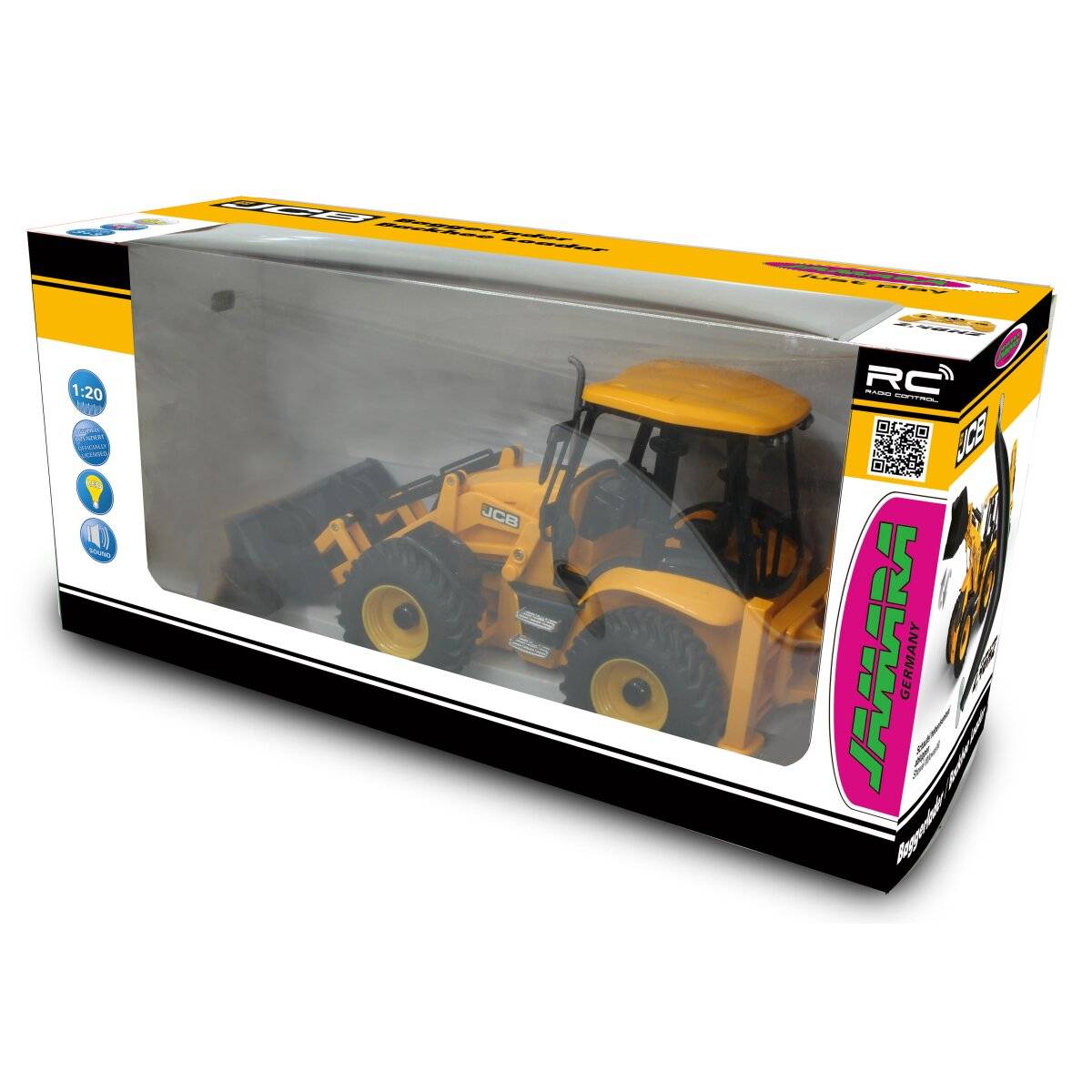Jamara Baggerlader JCB 1:20 2,4GHz
