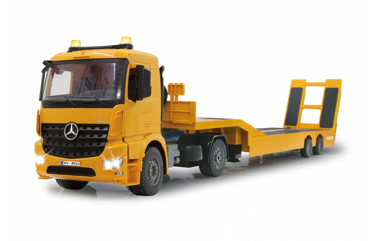 Jamara Tieflader Mercedes Arocs, Lastwagen auf der Straße, Elektromotor, 1:20, Betriebsbereit (RTR), Gelb, 6 Jahr(e)