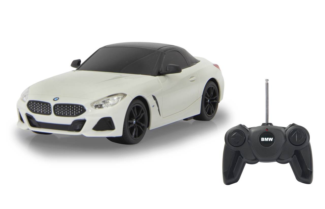 Jamara BMW Z4 Roadster 1:24 weiß 40 MHz, Auto, Elektromotor, 1:24, Betriebsbereit (RTR), Weiß, Junge