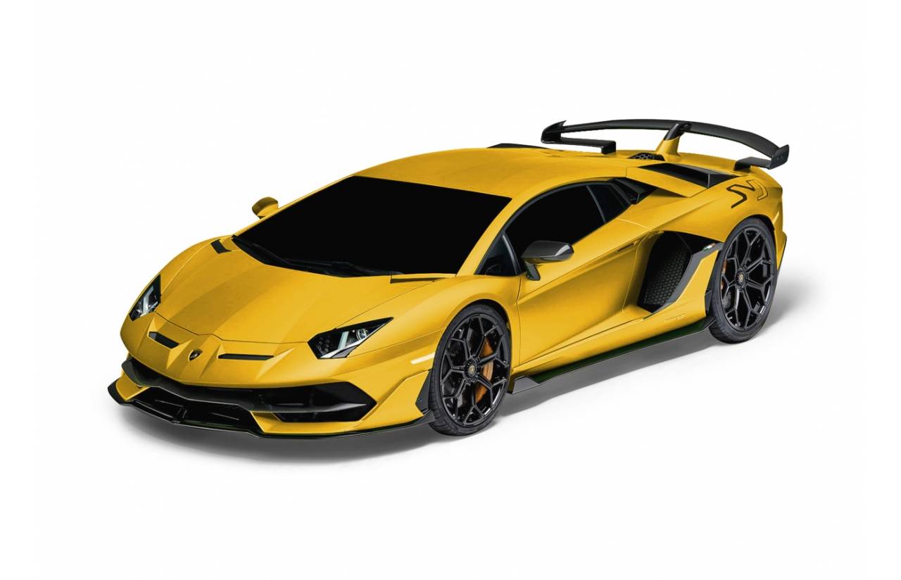 Jamara Lamborghini Aventador SVJ 1:24 gelb 40 MHz, Sportwagen, Elektromotor, 1:24, Betriebsbereit (RTR), Gelb, Junge