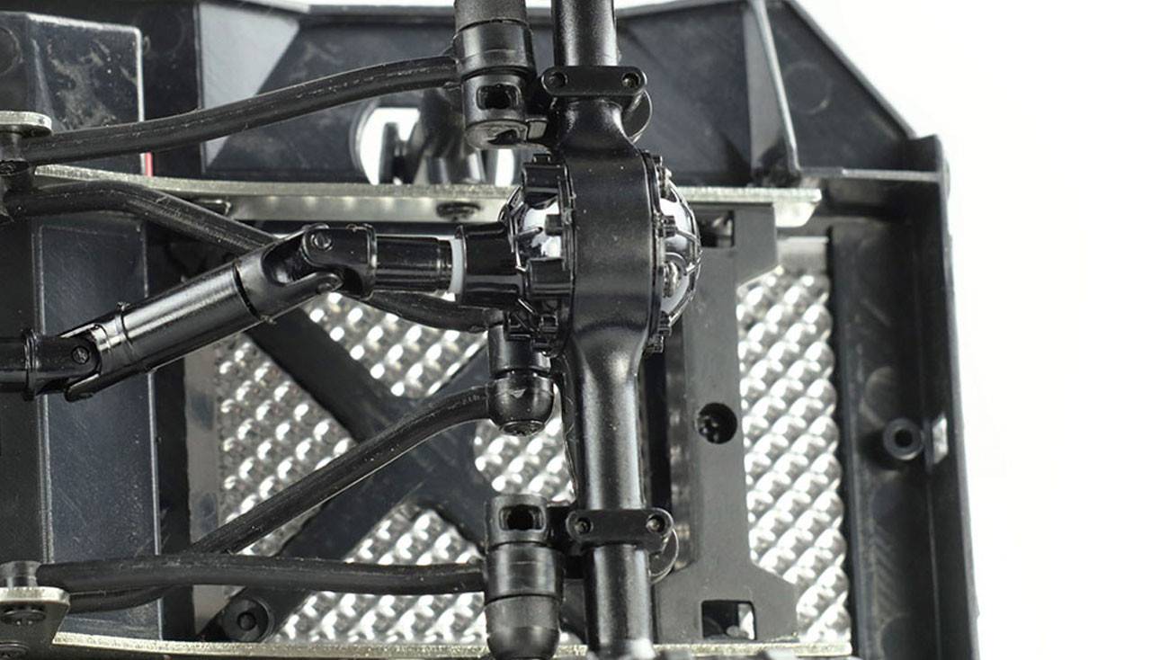 Amewi 22351, Pickup-LKW, Elektromotor, 1:16, Betriebsbereit (RTR), Schwarz, Rot, Allradantrieb