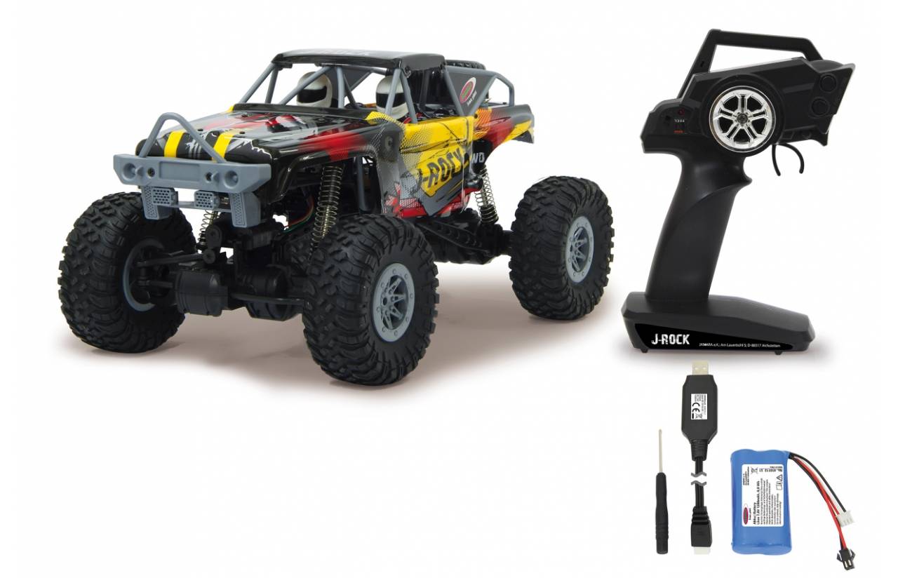 Jamara J-Rock Crawler 4WD, Raupenfahrzeug, 1:10, Junge, 14 Jahr(e), 1200 mAh, 1,56 kg