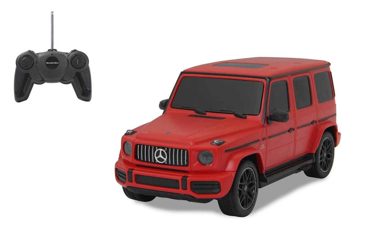 Jamara Mercedes-Benz AMG G63 1:24 rot 27MHz, Auto, Elektromotor, 1:24, Betriebsbereit (RTR), Rot, Junge