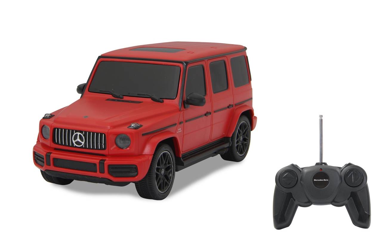 Jamara Mercedes-Benz AMG G63 1:24 rot 27MHz, Auto, Elektromotor, 1:24, Betriebsbereit (RTR), Rot, Junge