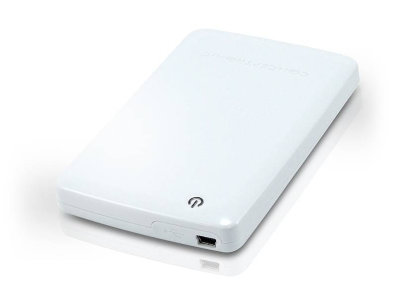 Conceptronic Grab'n'Go 2,5" Harddisk Box Mini CHD2MUW - Speichergehäuse - 2.5" (6.4 cm)