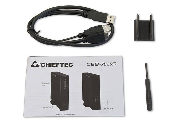 Chieftec CEB-7025S - Speichergehäuse - 2.5"" (6.4 cm)