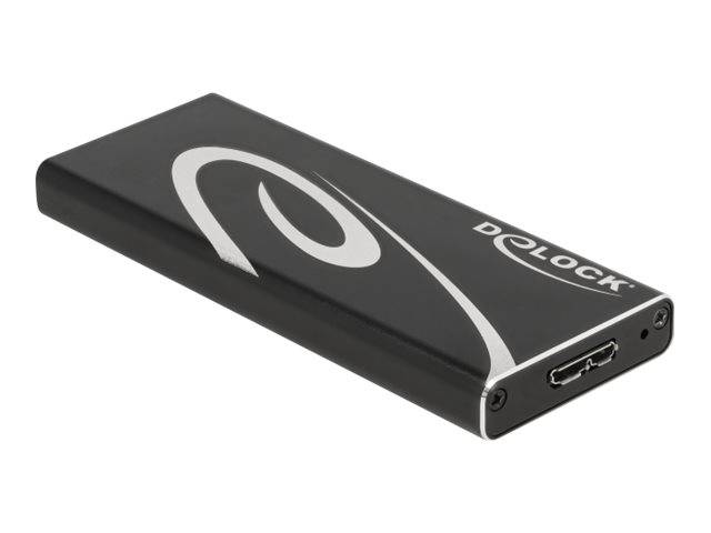 Delock - Speichergehäuse - M.2 - 1 Sender/Kanal - M.2 Card - 600 MBps - USB 3.2 (Gen 2)