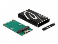 Delock - Speichergehäuse - mSATA - mSATA 6Gb/s - USB 3.2 (Gen 1)
