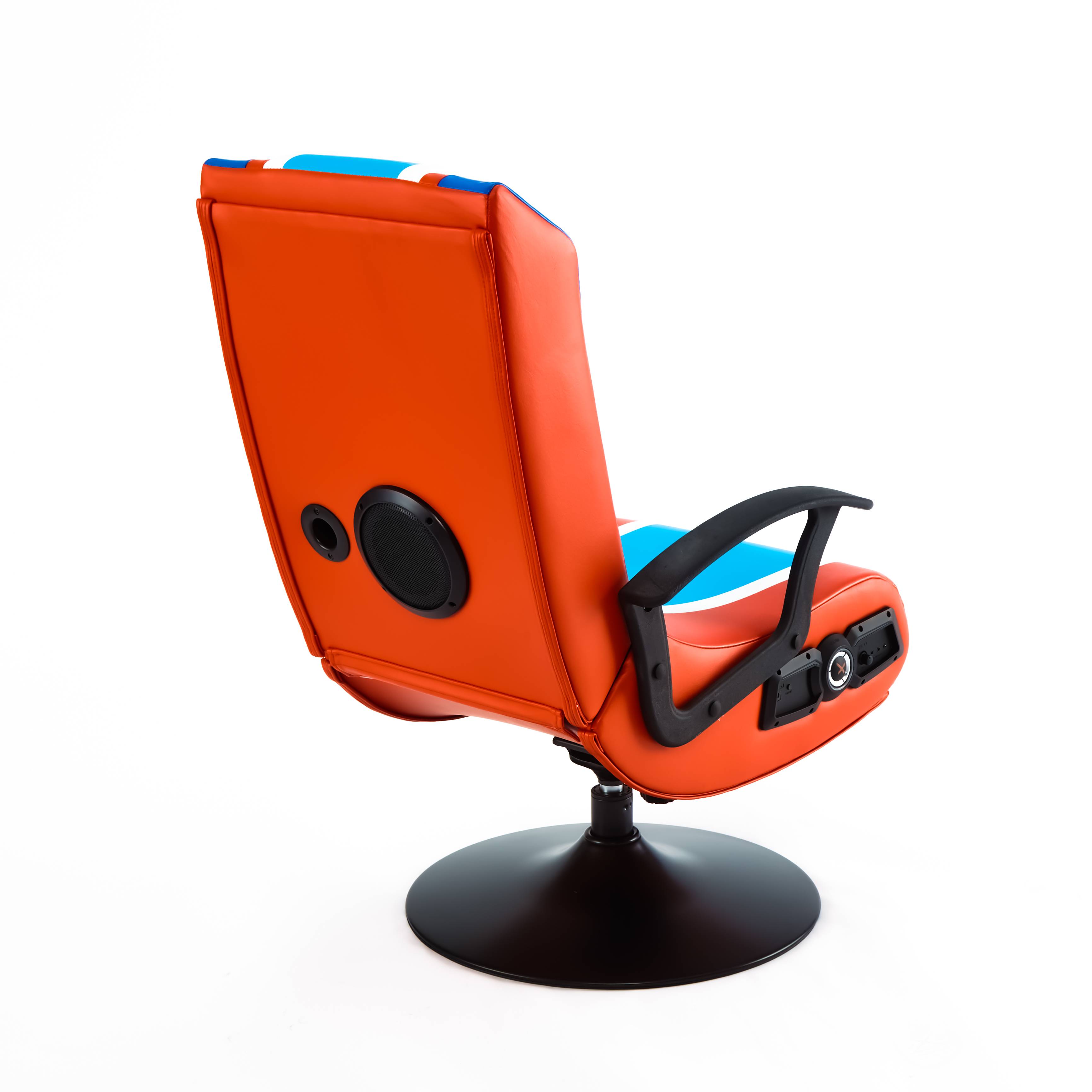 X Rocker Nintendo Mario Joy, Konsolen-Gamingstuhl, Schwarz, Mehrfarben, Kunstleder, Mehrfarben, Kunstleder