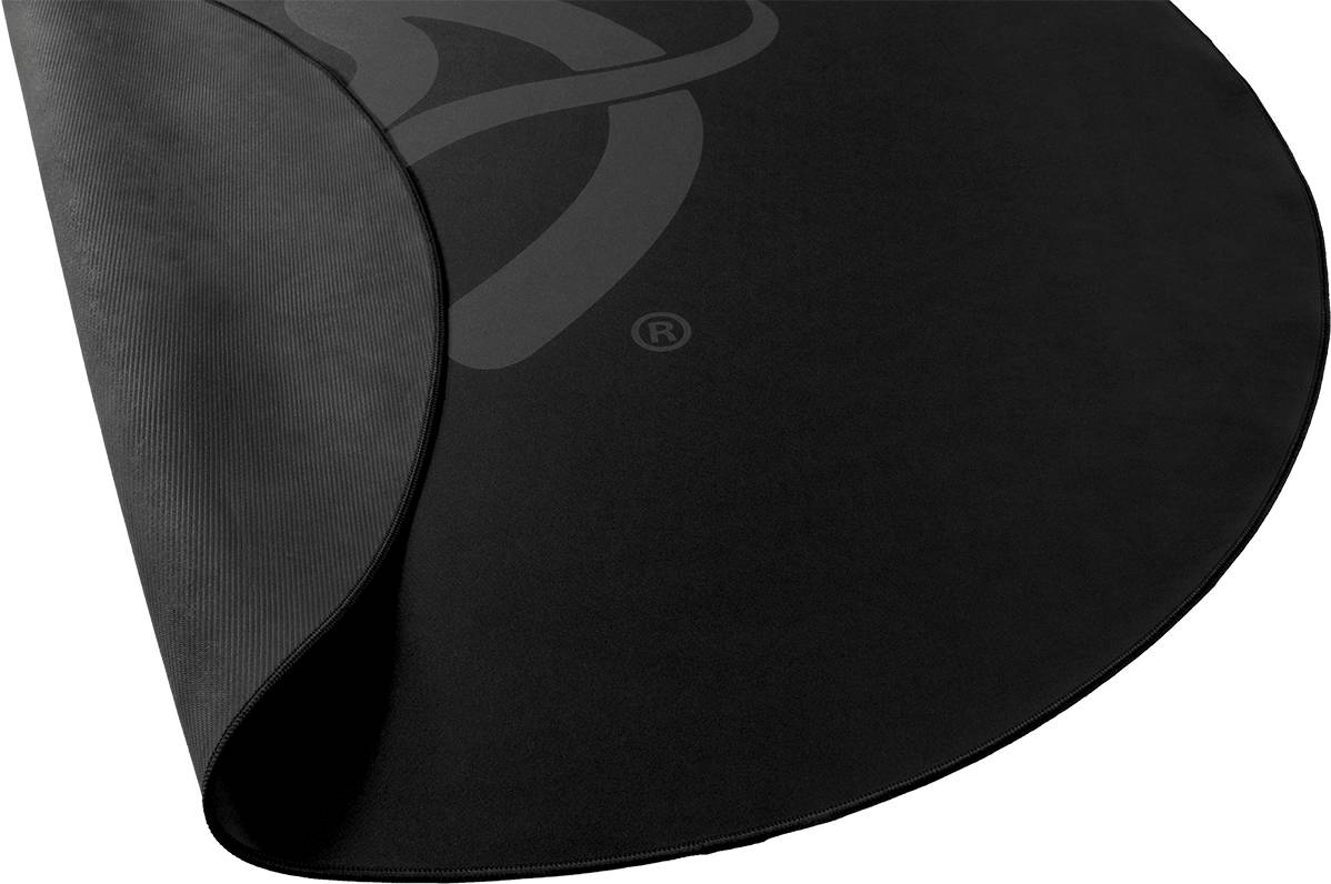 Arozzi AZ-ZONA-PAD-BG, Stuhlmatte, Schwarz, Grau, Mikrofaser, 1210 mm, 1210 mm, 2 kg