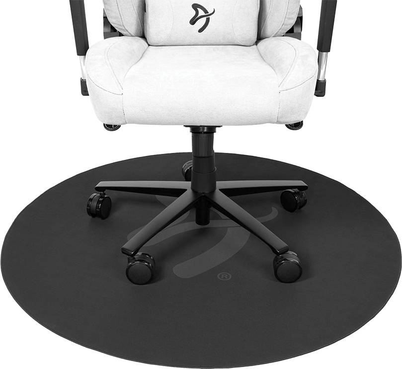 Arozzi AZ-ZONA-PAD-BG, Stuhlmatte, Schwarz, Grau, Mikrofaser, 1210 mm, 1210 mm, 2 kg