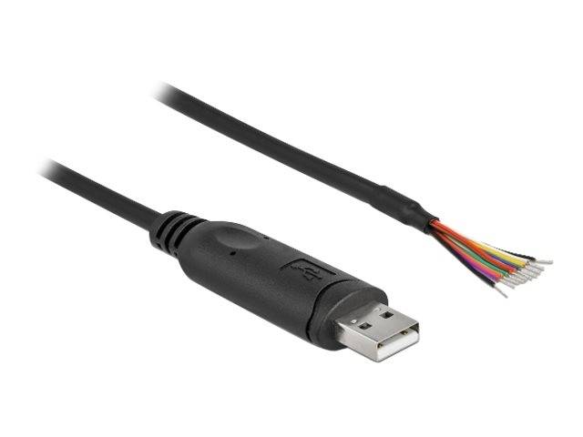 Delock - Serieller Adapter - USB 2.0 - RS-232
