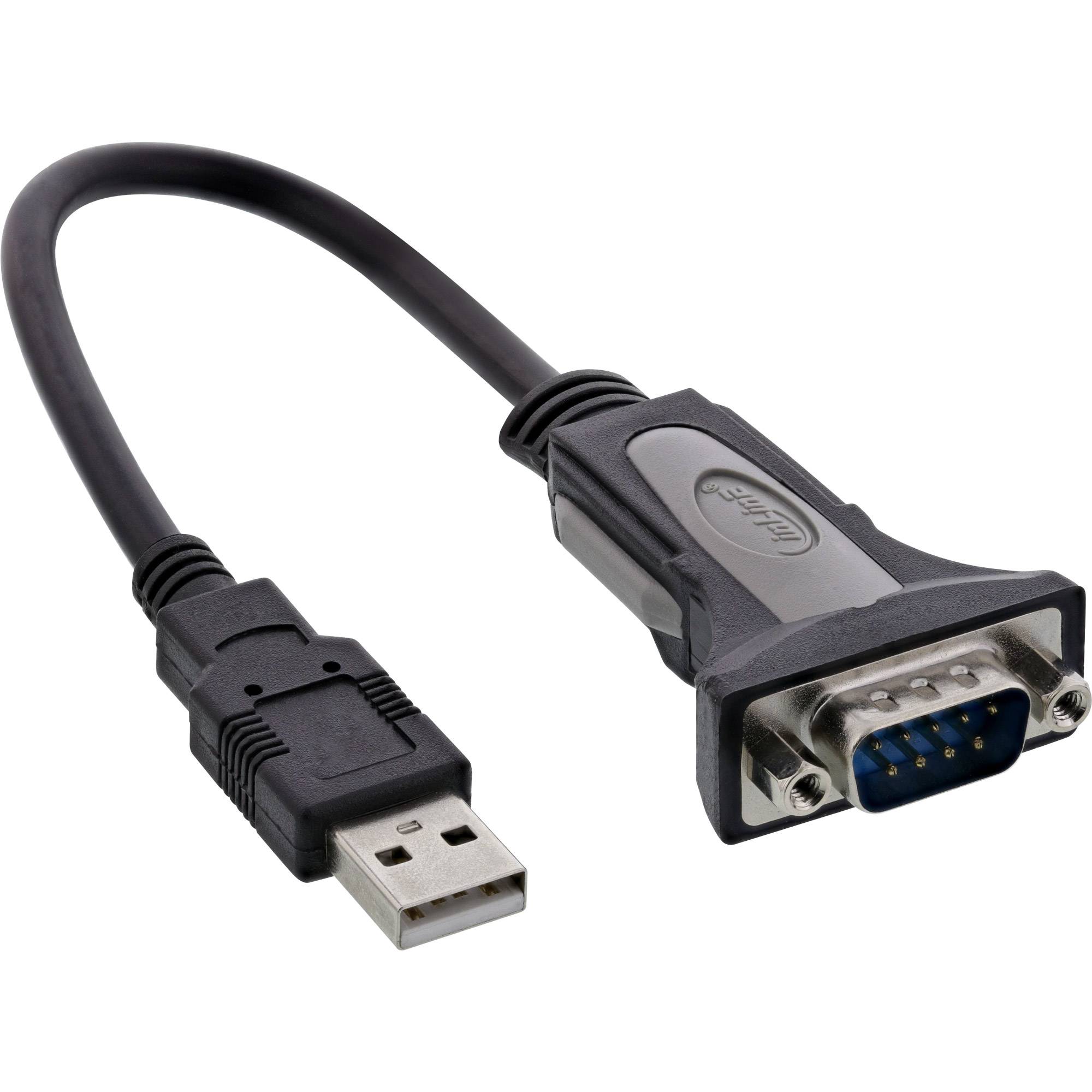 InLine - Kabel USB / seriell - DB-9 (M) bis USB (M)