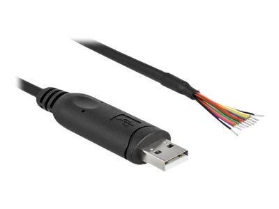 Delock - Serieller Adapter - USB 2.0 - RS-232 x 1