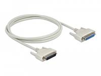 Delock - Serielles Verlängerungskabel - DB-25 (M)