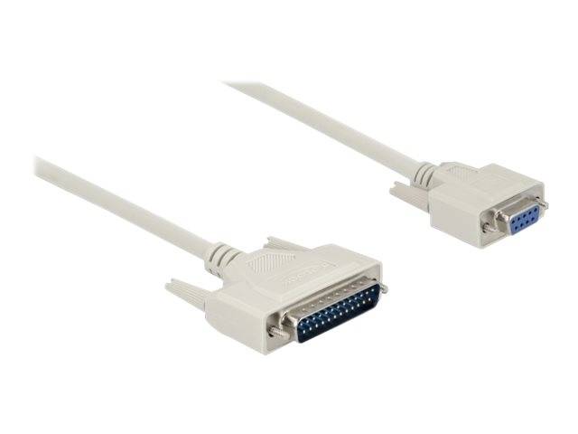 Delock - Kabel seriell - DB-25 (M) bis DB-9 (W)