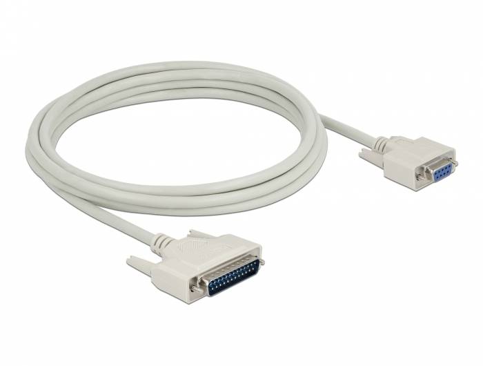 Delock - Kabel seriell - DB-25 (M) bis DB-9 (M)