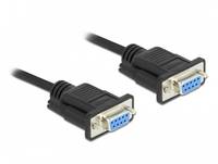 Delock - Kabel seriell - DB-9 (W) zu DB-9 (W)