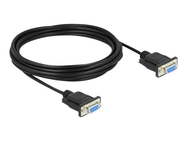 Delock - Nullmodemkabel - DB-9 (W) bis DB-9 (W)