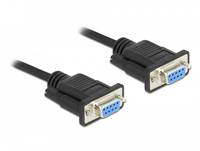 Delock - Kabel seriell - DB-9 (W) bis DB-9 (W)