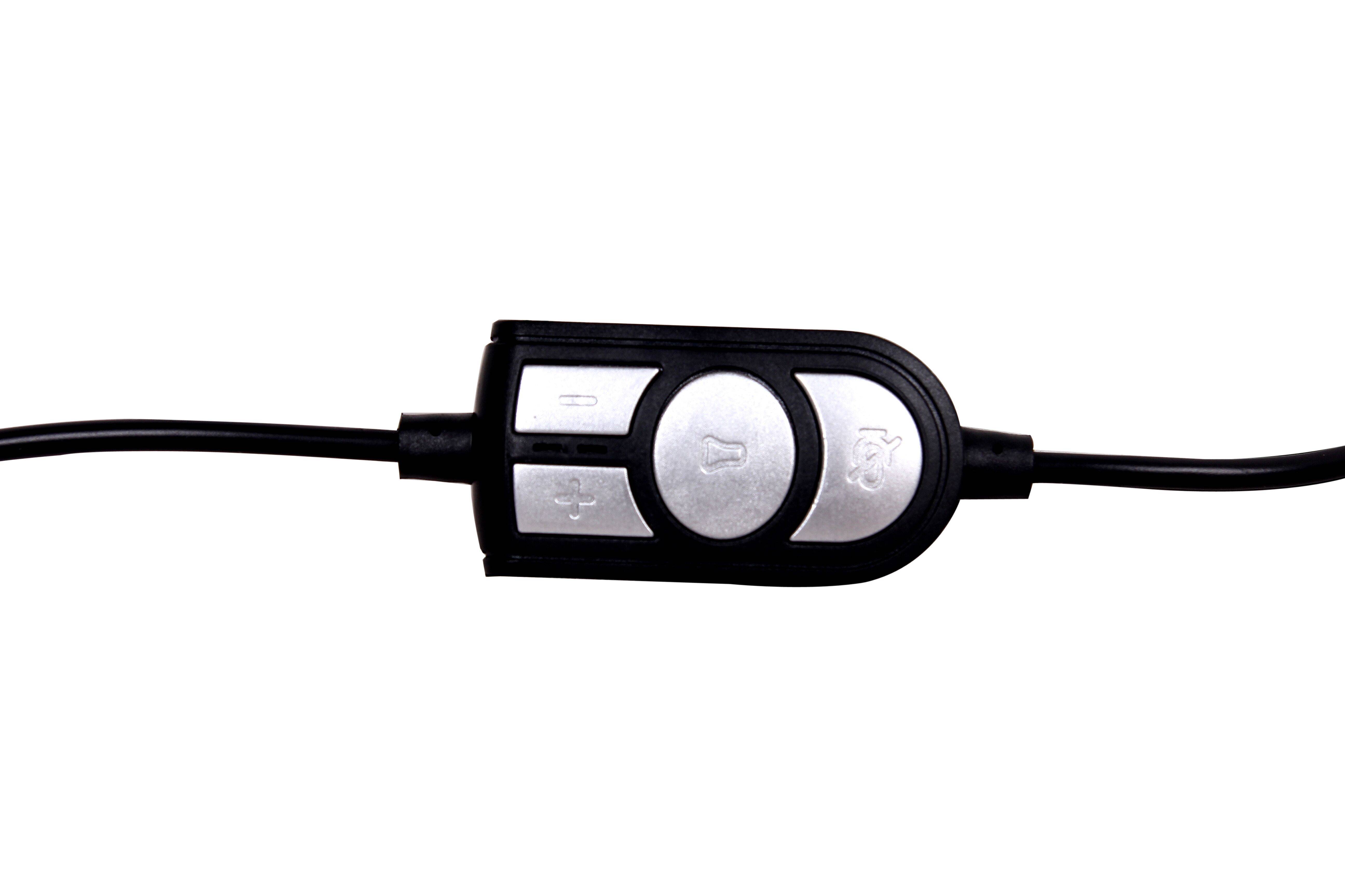 Gembird GHS-U-5.1-01, Kopfhörer, Kopfband, Gaming, Schwarz, Rot, Binaural, SCR-Steuereinheit