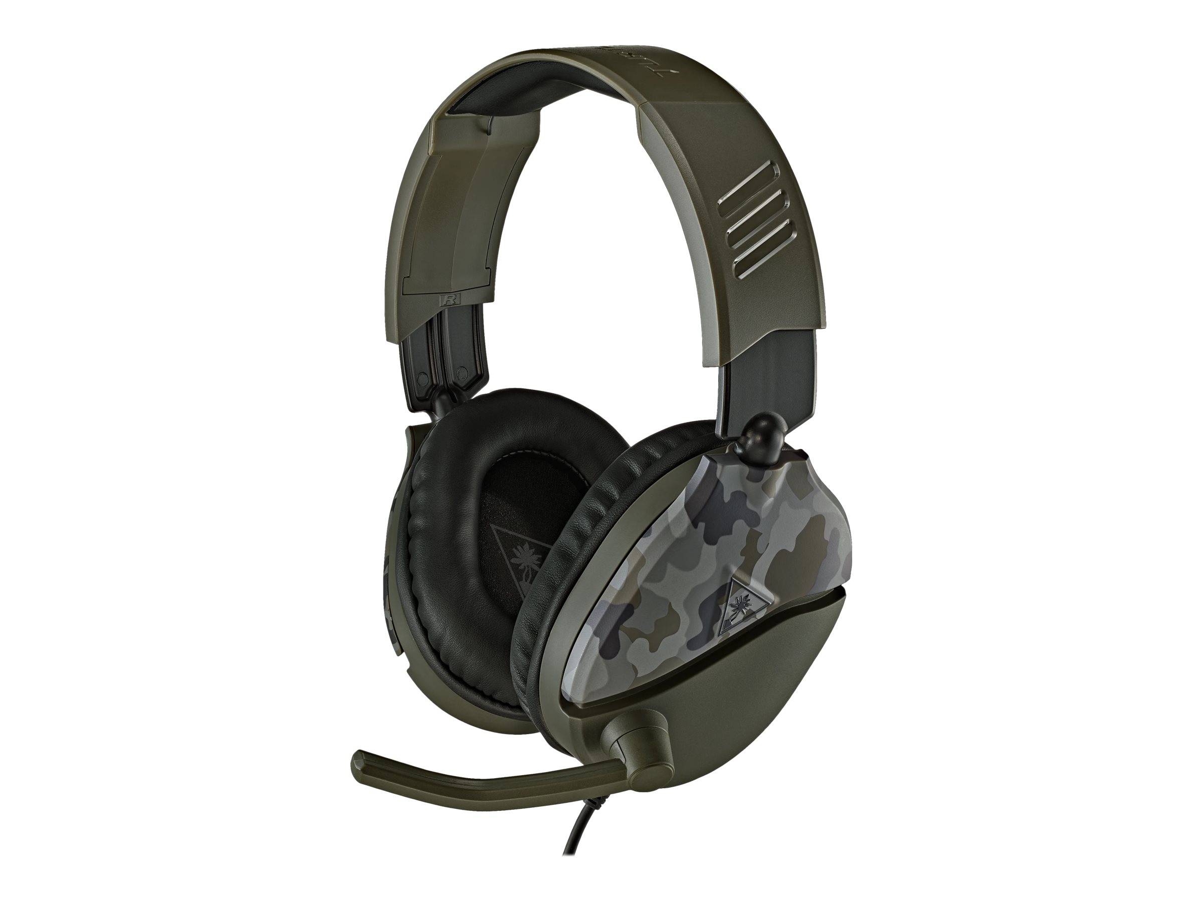 Turtle Beach Recon 70 Green Camo - Headset - ohrumschließend